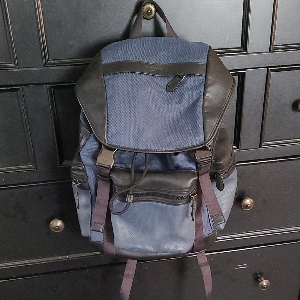 LIKE NEW Men's Coach Backpack
